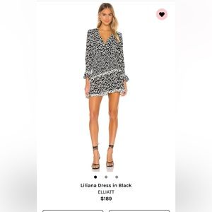 Elliatt Liliana dress in black